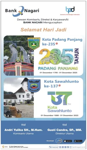 Bank nagari hut sawahlunto