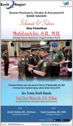 BANK NAGARI PELANTIKAN KAJATI