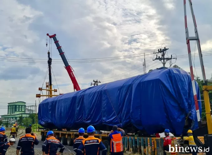 12 Unit Kereta Tiba di Padang, Berikut Tindaklanjut KAI Divre II Sumbar