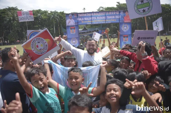 120 Tim SSB se-Kota Padang Bersaing Rebut Piala Wali Kota Fadly Amran