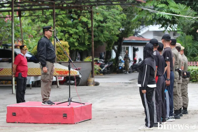 150 Satgas Baru Resmi Perkuat Keamanan dan Kenyamanan Kota Padang