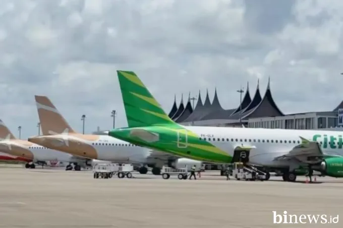 33 Penerbangan Padati Bandara Internasional Minangkabau, Rute Jakarta Dominasi Kedatangan
