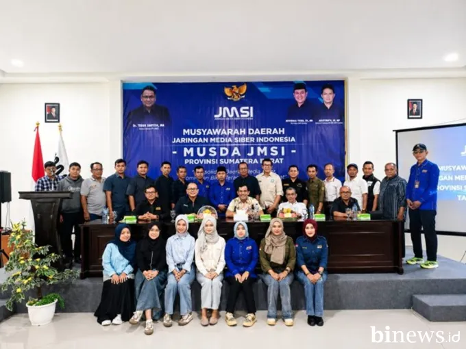 Aguswanto Terpilih Aklamasi Pimpin JMSI Sumbar Periode 2026--2031
