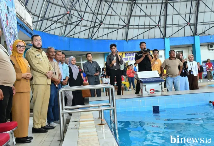 Aktivasi Progul Padang Balomba, Wako Fadly Amran Buka Kejuaraan Renang se-Sumatera