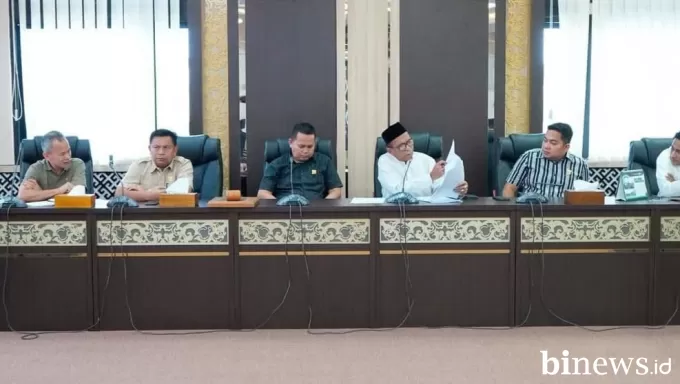 Bahas Efisiensi Belanja Daerah, Pimpinan dan Anggota DPRD Dharmasraya Kunjungi DPRD Sumbar