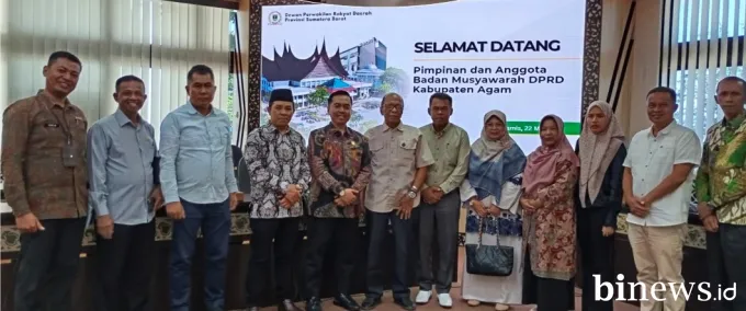 Bamus DPRD Agam Konsultasi ke DPRD Sumbar, HM Nurnas: Bamus Memiliki Peran Krusial