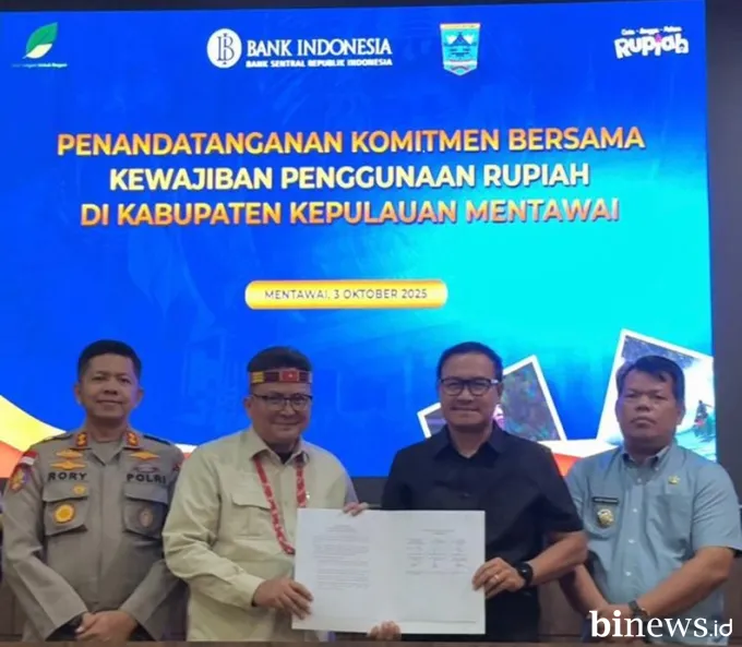 Bank Indonesia Sumatera Barat Perkuat Kedaulatan Rupiah dan Hibahkan 2 Unit Genset di...
