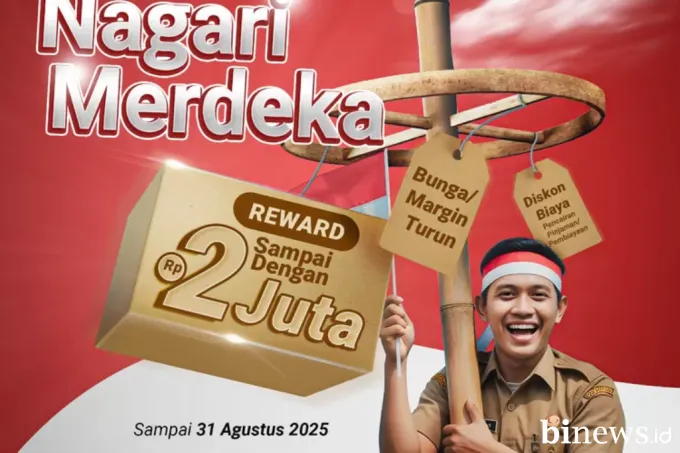 Bank Nagari Hadirkan Promo HUT RI Ke-80 Bagi ASN, PPPK, dan Pensiunan