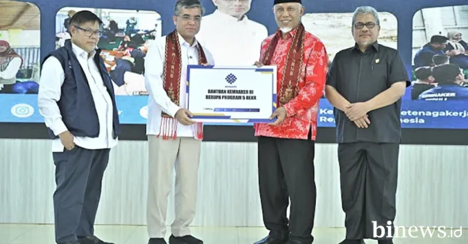 Bantuan Rp30,3 Miliar dari Menaker untuk Sumbar, Mahyeldi: Dorong Percepatan Pemulihan...