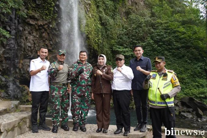 Bersama Forkopimda, Wako Hendri Sambut Rombongan Touring Pangkogabwilhan I di Lembah Anai