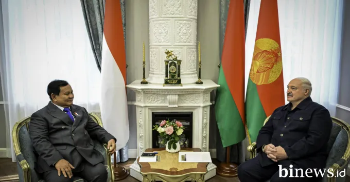Bertemu Presiden Lukashenko di Ozyorny, Presiden Prabowo Bahas Kerja Sama Komoditas...