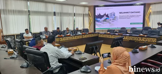 BK DPRD Sumbar Terima Kunjungan BK DPRD Sumut, Bahas Tata Tertib dan Kode Etik Anggota...