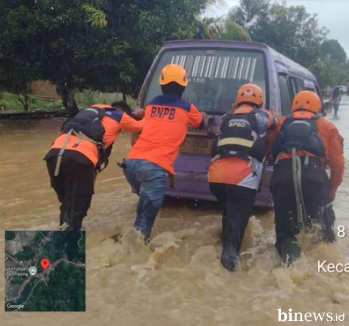 BNPB Catat Rentetan Banjir dan Longsor di Sulawesi, Dua Warga Bone Meninggal