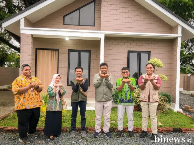 BPBD Kabupaten Solok Lirik Sepablock PT Semen Padang untuk Huntap Korban Bencana