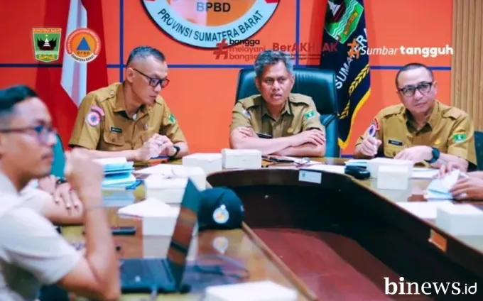 BPBD Sumbar Siapkan Pelatihan Khusus Kebencanaan untuk Kepala Daerah dan OPD