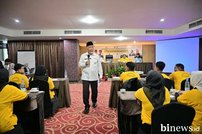 Buka Pelatihan Konten Digital di Bukittinggi, Mahyeldi Dorong Pemuda Sumbar Jadi Kreator...