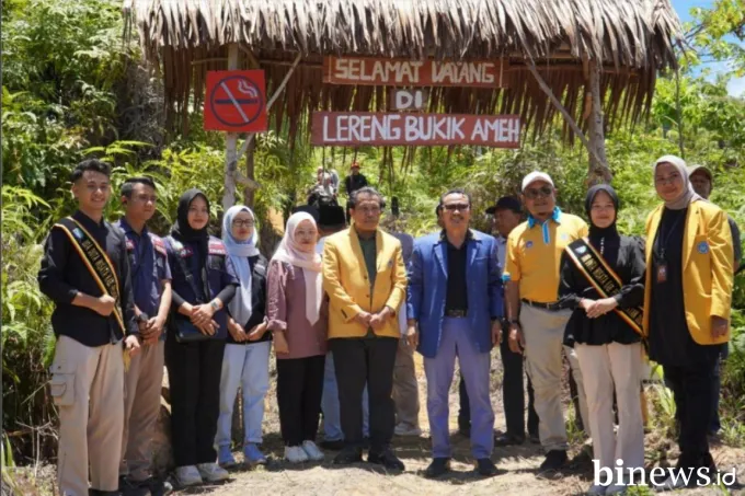 Bukik Ameh, Destinasi Wisata Baru Hasil Kolaborasi UNP dan Pemkab Pesisir Selatan