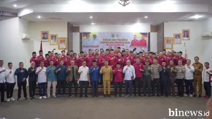 Bupati Solok Hadiri Pelantikan Pengurus KONI Kabupaten Solok Masa Bakti 2025--2029
