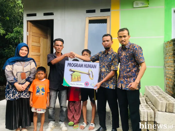 Dari Gubuk Reot ke Rumah Layak: Harapan Baru untuk Mulyadi dan Keluarga dari UPZ BAZNAS...