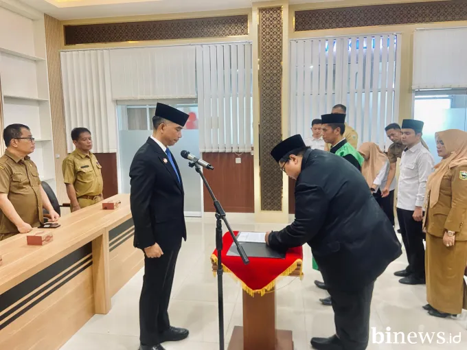 Dico Adhya Dilantik Jadi Direktur Perumda Solinda 2025--2029
