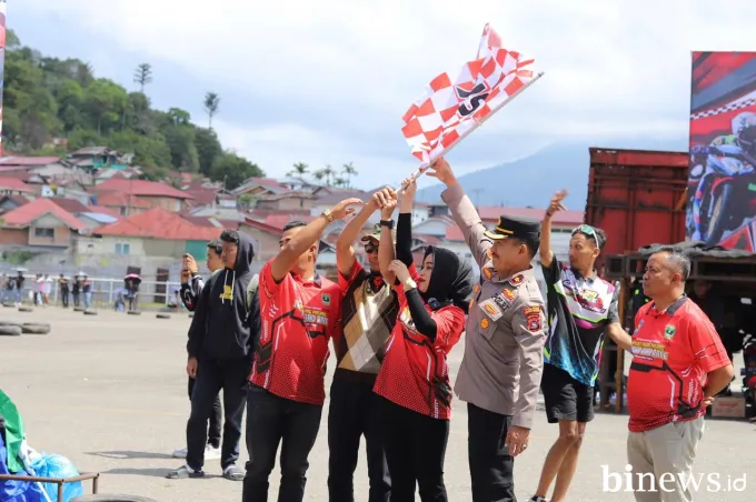 Diikuti 400 Pembalap, Polres Gandeng IMI Gelar Ikosho Road Race