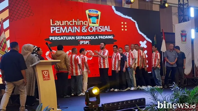Dilaunching, Wako Fadly Amran: PSP Padang Harus Juara!