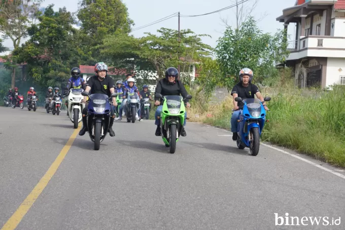 Dilepas Pj Wako Sonny Bersama Forkopimda, KNPP Touring Akbar ke Alahan Panjang