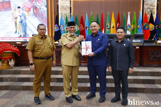 DPRD Sumbar Bahas Ranperda RPJMD 2025--2029, Target Rampung Awal Juli