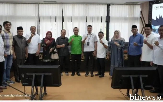 DPRD Sumbar Terima Kunjungan DPRD Tanah Datar, Konsultasi Pembahasan LKPJ