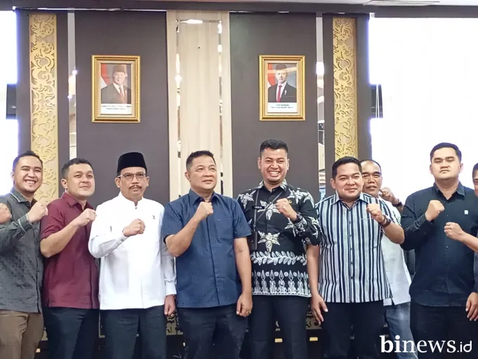 DPRD Sumbar Terima Kunjungan Kerja DPRD Dharmasraya Bahas Efisiensi Anggaran
