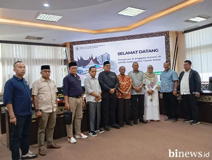 DPRD Sumbar Terima Kunjungan Komisi III DPRD Tanah Datar, Bahas Krisis Ikan Bilih di...