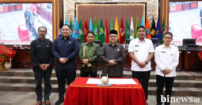 DPRD Sumbar Tetapkan Kesepakatan Awal RPJMD 2025--2029 dan Ranperda Pertanggungjawaban...