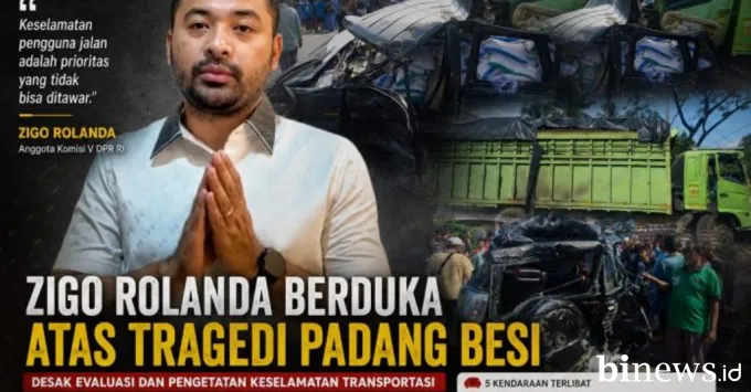 Duka atas Tragedi Padang Besi, Zigo Rolanda Minta Pengawasan Transportasi Diperketat
