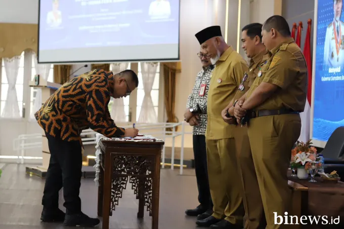 Dukung Penuh SPM, Wako Hendri Arnis Pimpin Langsung Komitmen Pelayanan Dasar di Rakor...