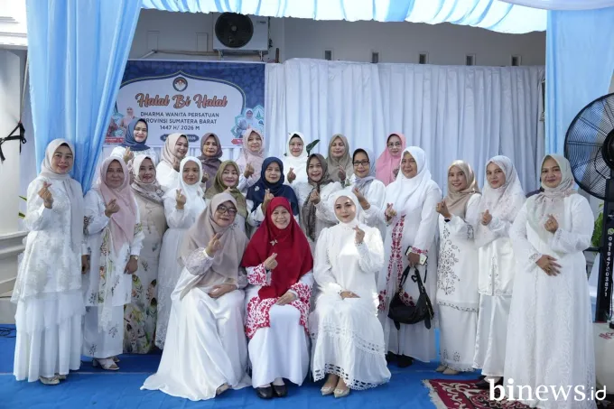 DWP Sumbar Gelar Halal Bihalal 1447 H, Perkuat Silaturahmi dan Sinergi Organisasi