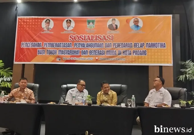 Evi Yandri Buka Bimtek Pencegahan dan Pemberantasan Narkotika bagi Generasi Muda