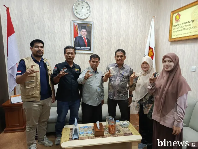 Evi Yandri Rajo Budiman Dukung Program PJKIP Kota Padang, Siap Perjuangkan di APBD