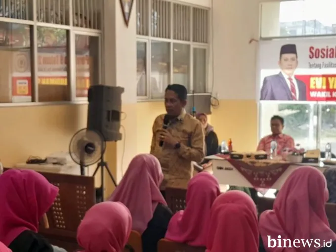 Evi Yandri Rajo Budiman Sosialisasikan Perda Pencegahan Penyalahgunaan Narkoba di...