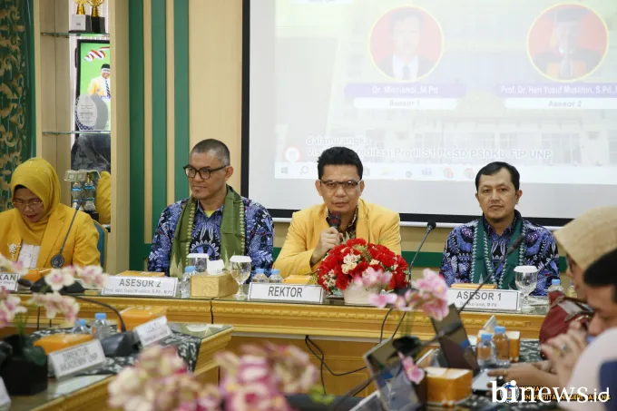 FIP UNP Terima Kunjungan Asesor LAMDIK untuk Asesmen Prodi PGSD PSDKU Sawahlunto