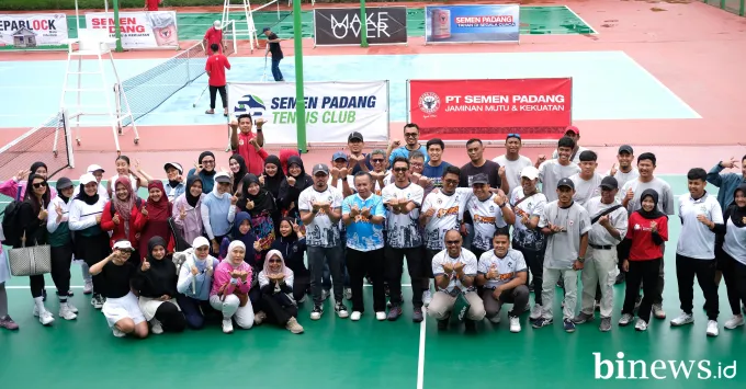 PT Semen Padang melalui Semen Padang Tennis Club kembali...