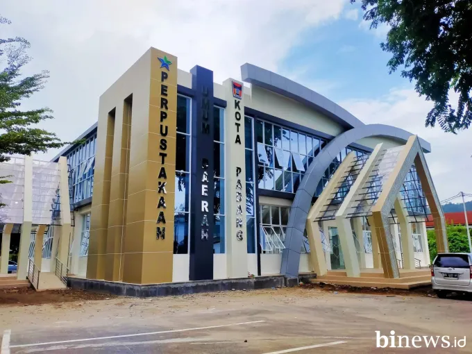 Gedung Pustaka Baru Pemko Padang Rampung, Siap Dibuka Akhir Tahun