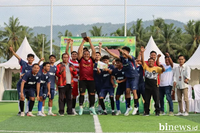 Gema FC Juara Sepakbola Mini Walikota Cup 2025