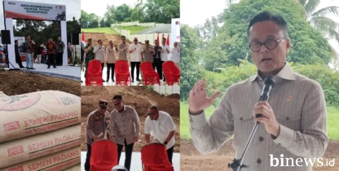 Groundbreaking Huntap Rambatan, Dony Oskaria Tekankan Pemulihan Ekonomi dan Sosial