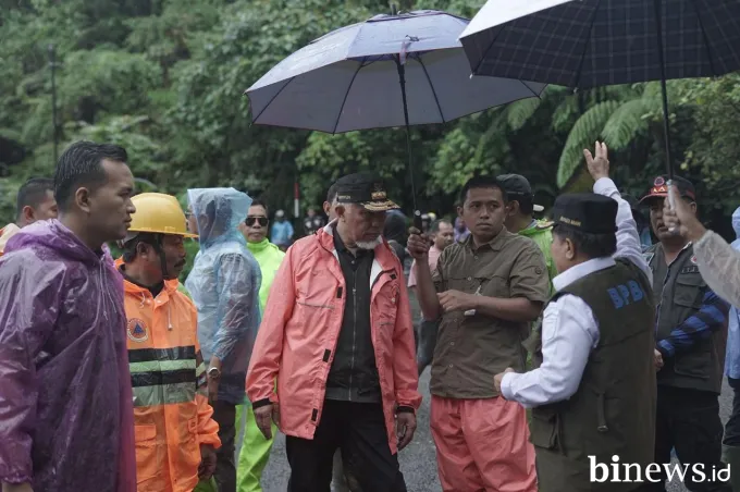 Gubernur Mahyeldi Himbau Masyarakat Waspadai Potensi Peningkatan Curah Hujan