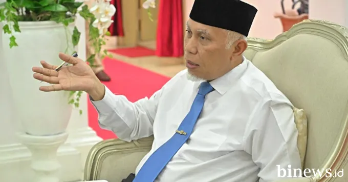 Gubernur Sumatera Barat (Sumbar), Mahyeldi Ansharullah. IST