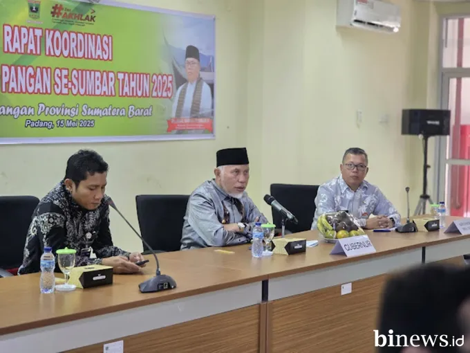 Gubernur Mahyeldi: Ketahanan Pangan Butuh Aksi Nyata, Bukan Sekadar Wacana