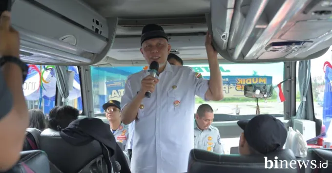 Gubernur Mahyeldi Lepas Peserta Program Balik Gratis, Apresiasi Dukungan Kemenhub untuk...