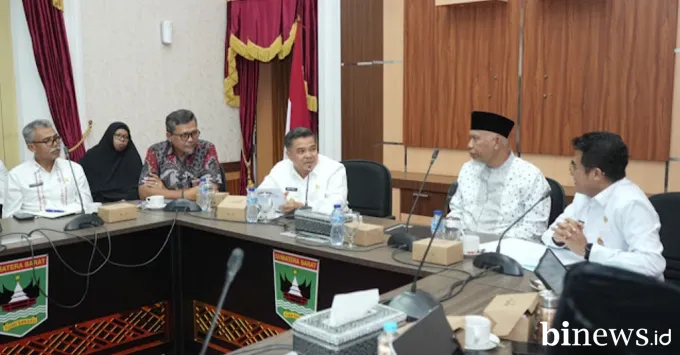Gubernur Mahyeldi Pimpin Rapat Bahas Solusi Kemacetan Padang Lua