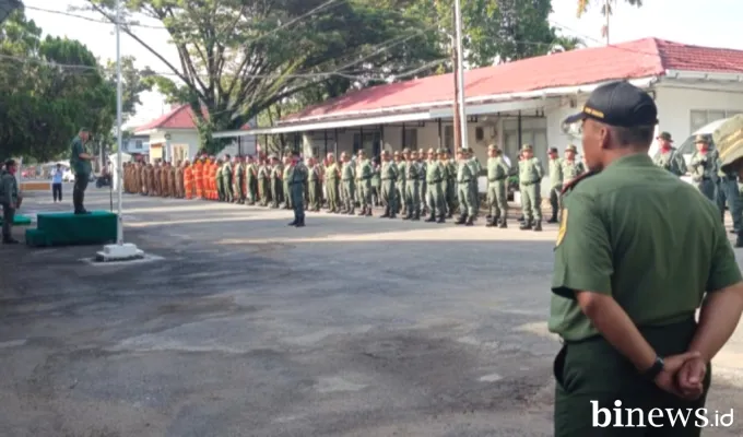 Gubernur Mahyeldi Pimpin Upacara HUT Polhut ke-59 di Sumbar