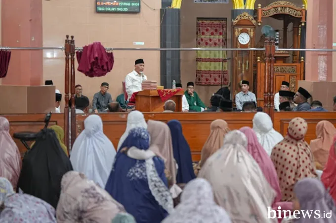 Gubernur Mahyeldi Sebut Sumbar Bukan Lagi Daerah Lintasan, Tapi Sudah Jadi Target...